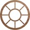 Ekena Millwork Grace Wood Fretwork Pierced Ceiling Medallion, Walnut, 28"OD x 10 1/8"ID x 1/4"T CMWP28X0250GRWA - alternate 1